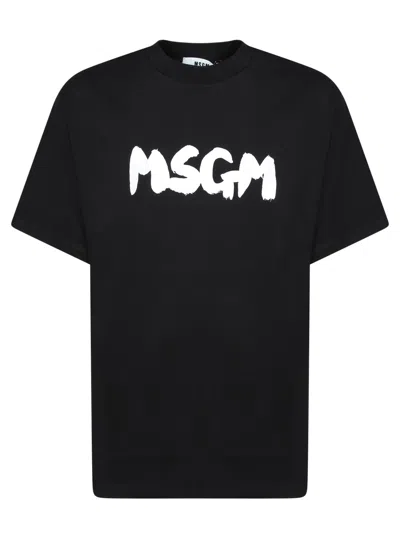 MSGM T-SHIRT WITH LOGO