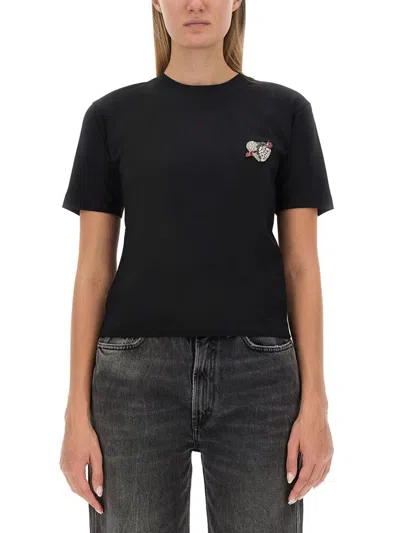 MSGM MSGM T-SHIRT WITH LOGO