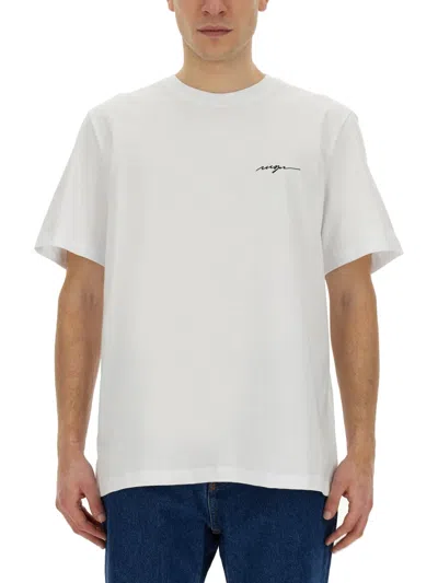 MSGM T-SHIRT WITH LOGO