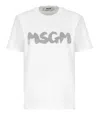 MSGM T-SHIRT WITH LOGO