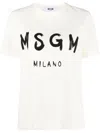 MSGM MSGM T-SHIRT WITH LOGO