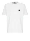 Msgm Short-sleeved T-shirt In White
