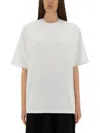 Msgm Printed Crew Neck T-shirt