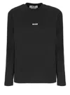 Msgm T-shirts And Polos In Black