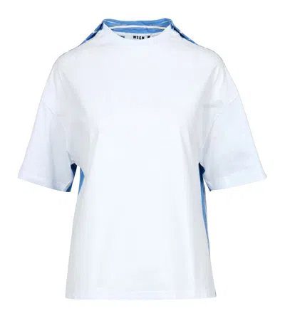 Msgm T Shirts And Polos In White