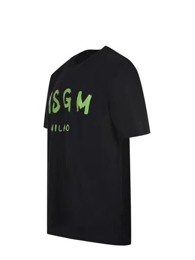 Msgm T-shirts And Polos In Black