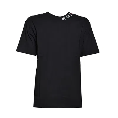 Msgm T Shirts And Polos In Black