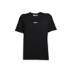 Msgm T Shirt Con Micro Logo In Black