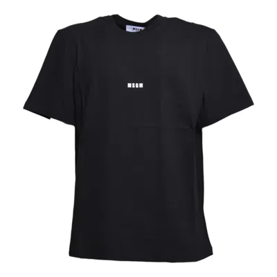 Msgm T Shirts And Polos In Black