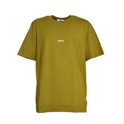 Msgm T Shirts And Polos In Green