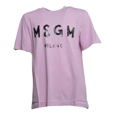 Msgm T Shirts And Polos In Pink