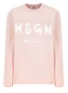 MSGM MSGM T-SHIRTS AND POLOS PINK