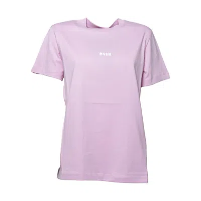 Msgm T Shirts And Polos In Purple