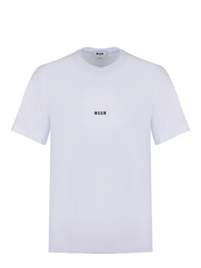 Msgm T-shirts And Polos In White