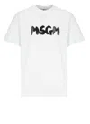 Msgm T-shirts And Polos In White