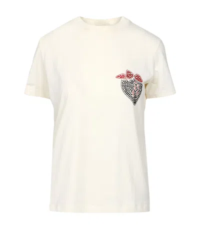 Msgm T Shirts And Polos White