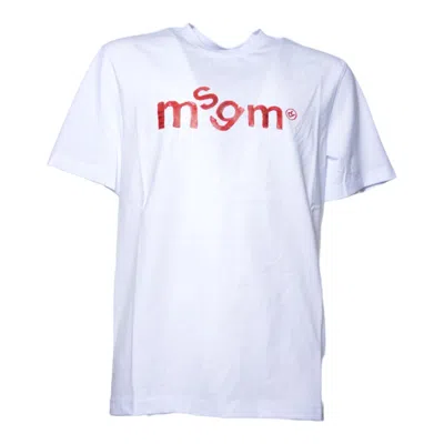 Msgm T Shirts And Polos In White