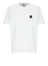 Msgm Short-sleeved T-shirt In White