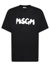 Msgm Topwear In Black
