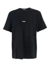 Msgm T-shirt In Black