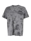 Msgm T-shirt/t-shirt In Gray