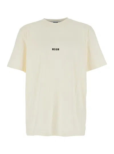 Msgm T-shirt/t-shirt In White
