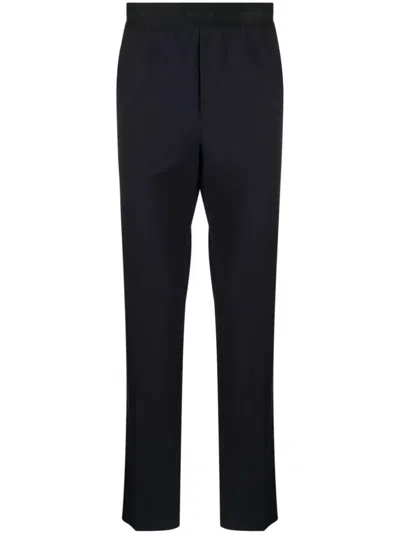 Msgm Tailored Black Trousers With Slim Fit