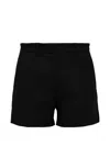 Msgm Tailored Shorts In Black