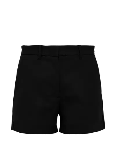 Msgm Tailored Shorts In Black