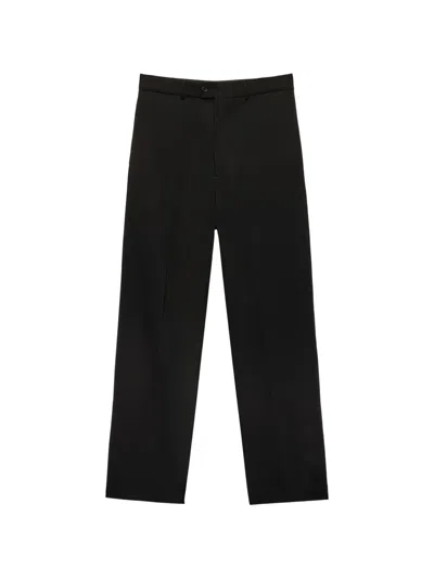 Msgm Tailored Trousers In Black