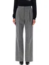 Msgm Tailored Trousers In Black