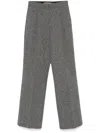 Msgm Tailored Trousers In Schwarz