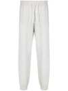 MSGM TAPERED KNIT TRACK PANTS
