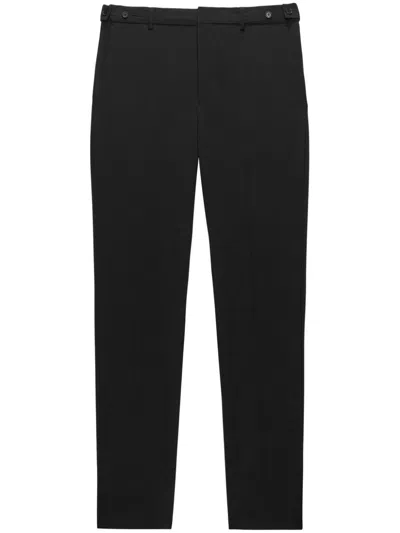 MSGM TAPERED-LEGGED TAILORED TROUSERS
