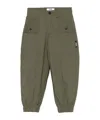 Msgm Tapered Trousers In Green