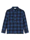 MSGM TARTAN-PATTERN SHIRT