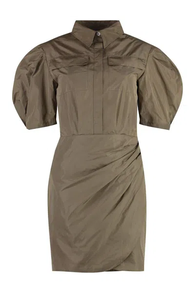 MSGM MSGM TECHNICAL NYLON DRESS