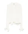 Msgm Textured-finish Shirt