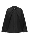 Msgm Textured Shirt In Black