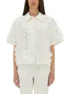 Msgm Paillette-embellished Shirt