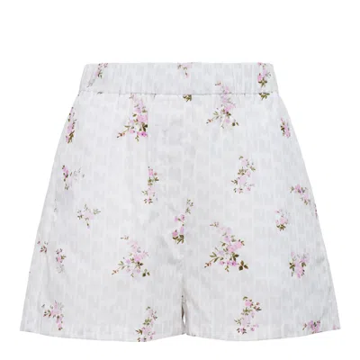 Msgm The Mwave Shorts In White
