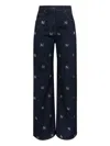Msgm Woman Jeans Blue Size 8 Cotton In Blue