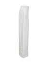 Msgm Therga Mini Gamba Trousers In White