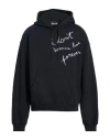 Msgm Tiago Alexandre X  Man Sweatshirt Black Size L Cotton In Black
