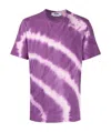 Msgm Cotton Crew Neck T-shirt In Multicolor