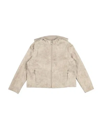 Msgm Babies'  Toddler Boy Jacket Beige Size 6 Polyester, Elastane In Brown