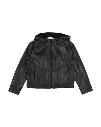 Msgm Babies'  Toddler Boy Jacket Black Size 6 Polyester, Elastane