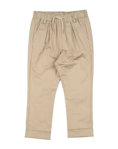 Msgm Babies'  Toddler Boy Pants Beige Size 6 Cotton, Elastane In Brown