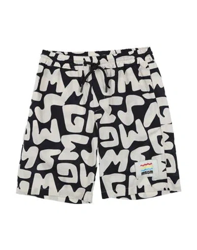 Msgm Babies'  Toddler Boy Shorts & Bermuda Shorts Beige Size 6 Cotton In Multi