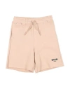 Msgm Babies'  Toddler Boy Shorts & Bermuda Shorts Sand Size 6 Cotton In Beige